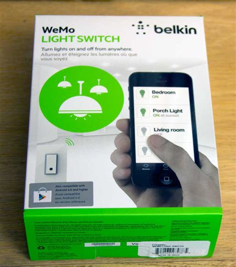 wemo wiifi switch metal box|belkin wemo switch troubleshooting.